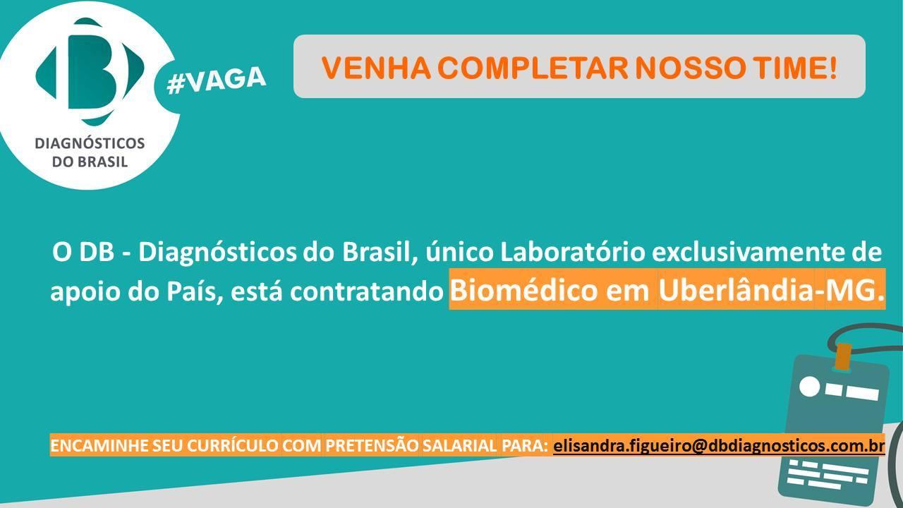 VAGA PARA BIOMÉDICO