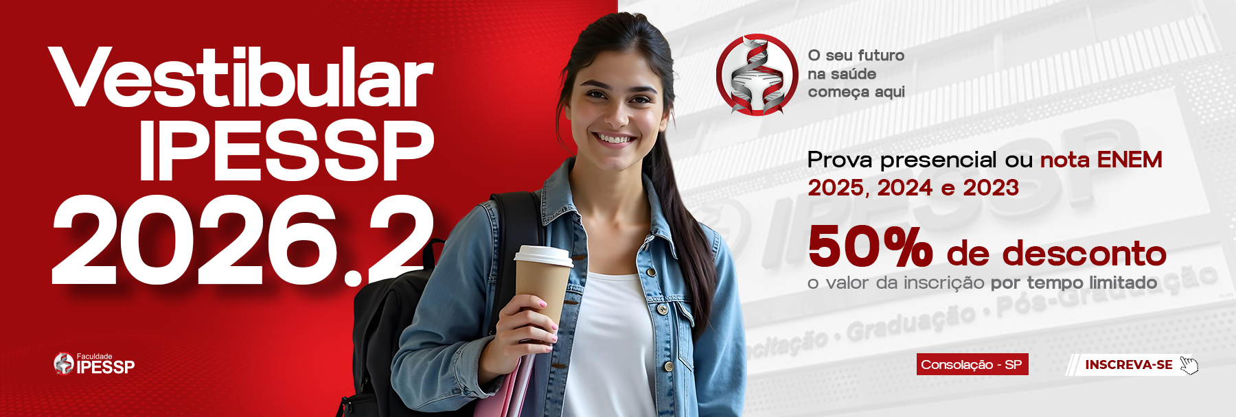 Vestibular 1º Semestre de 2026