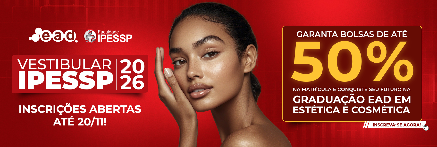 Vestibular 2026 . 1 Estética e Cosmética EAD